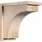 Ekena Millwork Huntington Smooth Corbel w/Backplate, Douglas Fir, 7 1/2"W x 14"D x 14"H COR08X14X14HUN01SDF - alternate 1